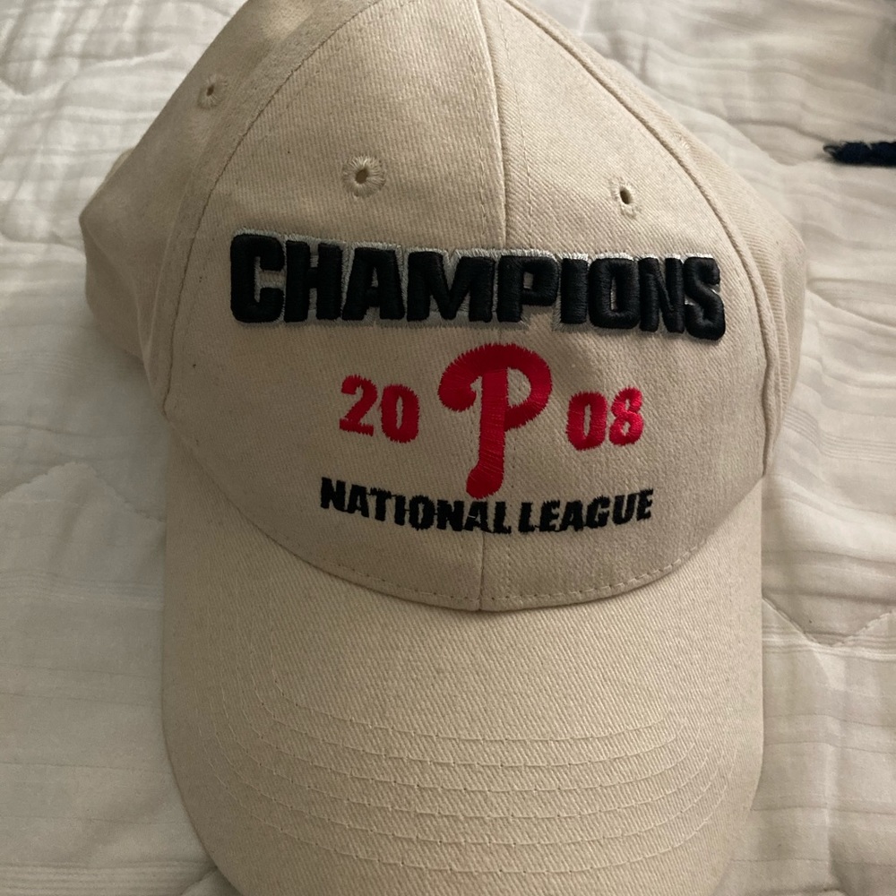 Phillies 2008 champions baseball cap